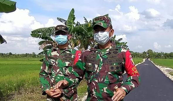  Danrem, Wajibkan Anggota Satgas TMMD 110 Bojonegoro Terapkan Prokes 